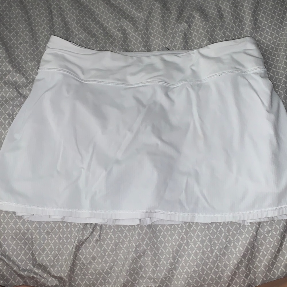 Lululemon pace runner ruffle skirt